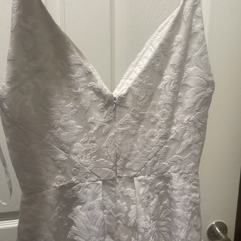 White Calvin Klein long dress - Picture 3 of 5